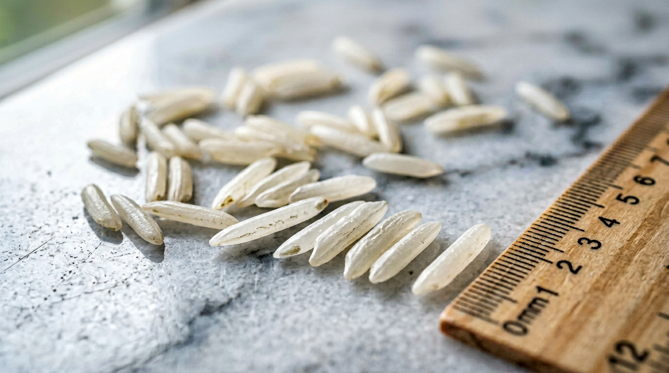 Platinum Basmati Rice grains